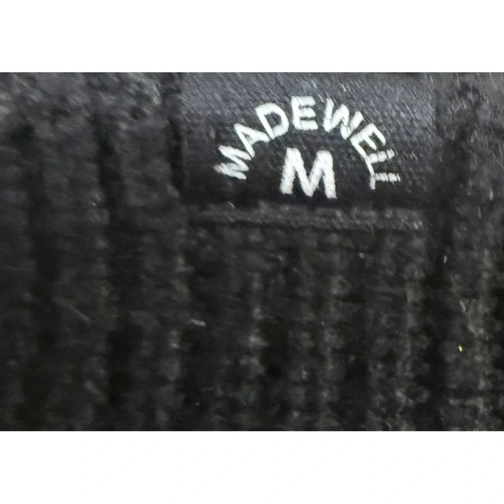 Madewell Beanie Women's OSFM Recycled Cotton Polyester Cozy Winter Outdoor Black